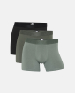 Boxer, Bambus, 3-pakning, Flerfarget - Dovre