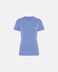 T-skjorte, 100% ull, blå -Dovre Women