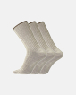 Sokker "No elastic", Ull, 3-pakning, Beige - Dovre