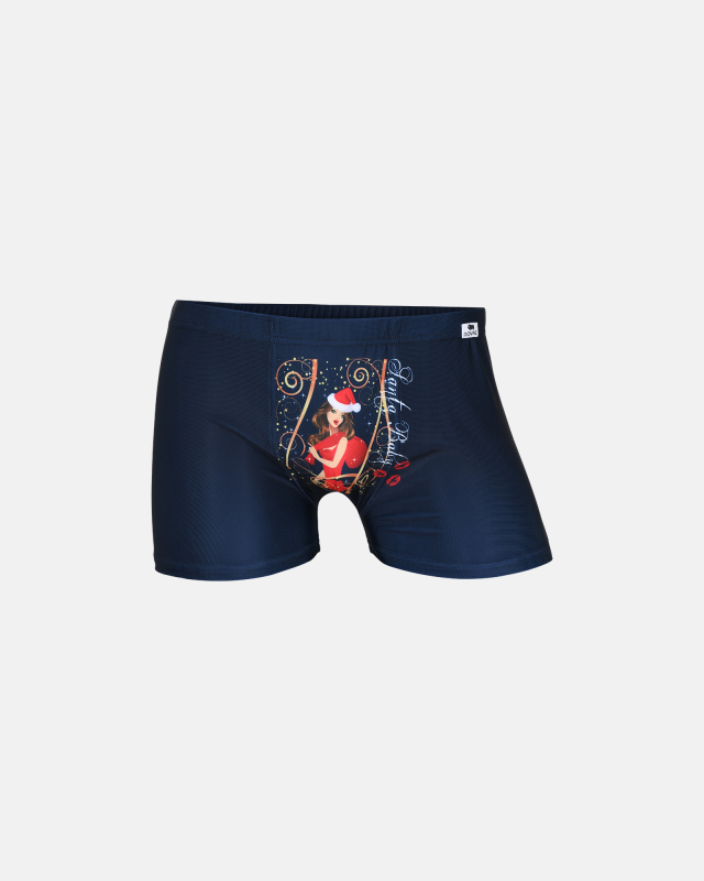 Boxer, Microfiber, Flerfarget rød -Dovre