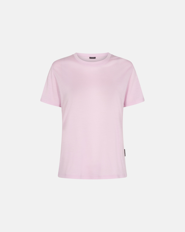 T-skjorte "light", 100% ull, Rosa -Dovre Women