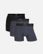 Boxer, Bambus, 3-pakning, Flerfarget - Dovre