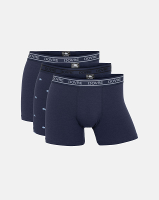 Boxer, bambus, 3-pakning, Navy Boxer, bambus, 3-pakning, Navy