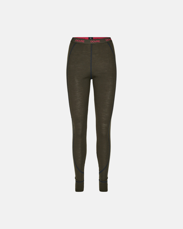 Stillongs, 100% ull, Grønn -Dovre Women