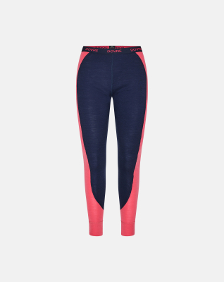 Stillongs, 100% ull, Navy -Dovre Women Stillongs, 100% ull, Navy -Dovre Women