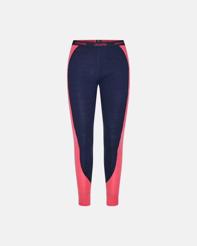 Stillongs, 100% ull, Navy -Dovre Women