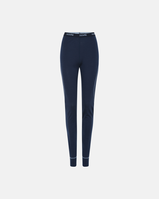 Stillongs, 100% merino ull, navy -Dovre Women