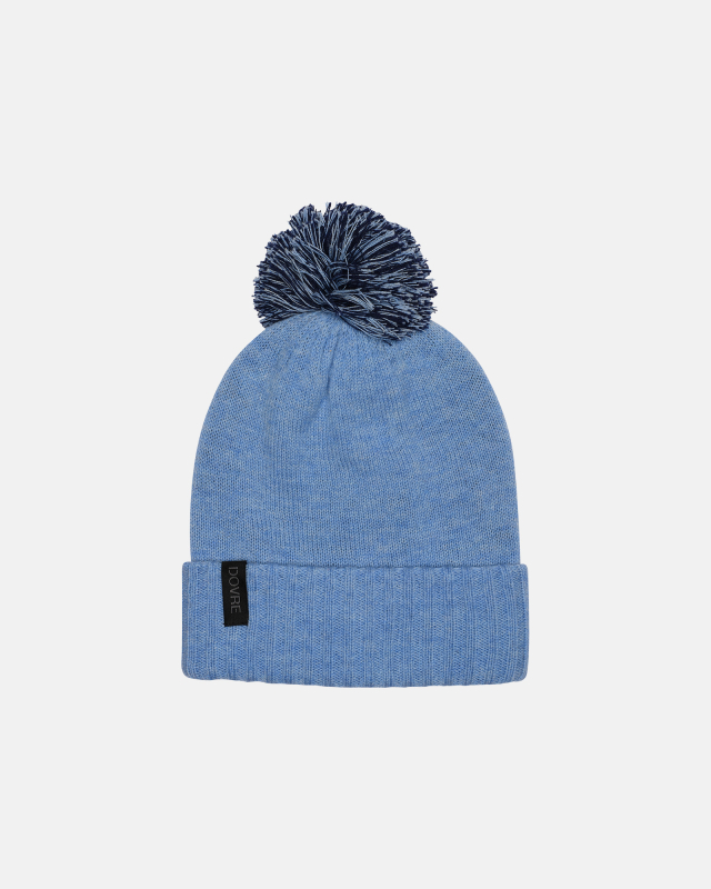 Lue, 100% merino ull, blå -Dovre Women