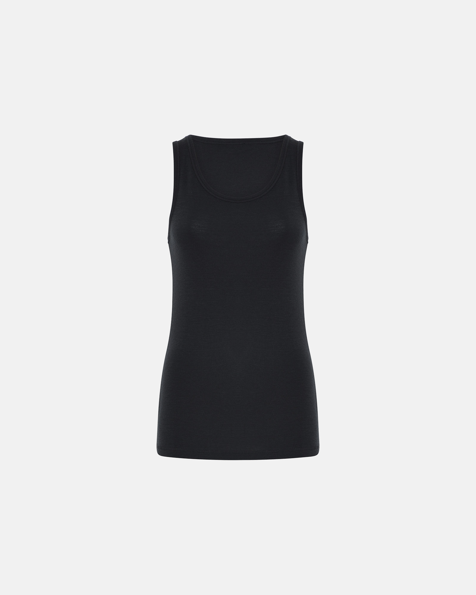 Singlet, 100% merino ull, svart -Dovre Women Singlet, 100% merino ull, svart -Dovre Women