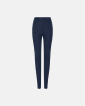Stillongs, 100% merino ull, navy - Dovre Women