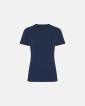 T-skjorte, 100% ull, navy - Dovre Women