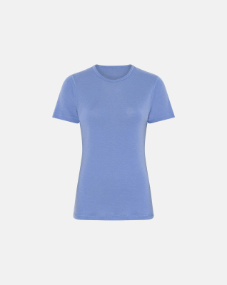 T-skjorte, 100% ull, blå -Dovre Women T-skjorte, 100% ull, blå -Dovre Women