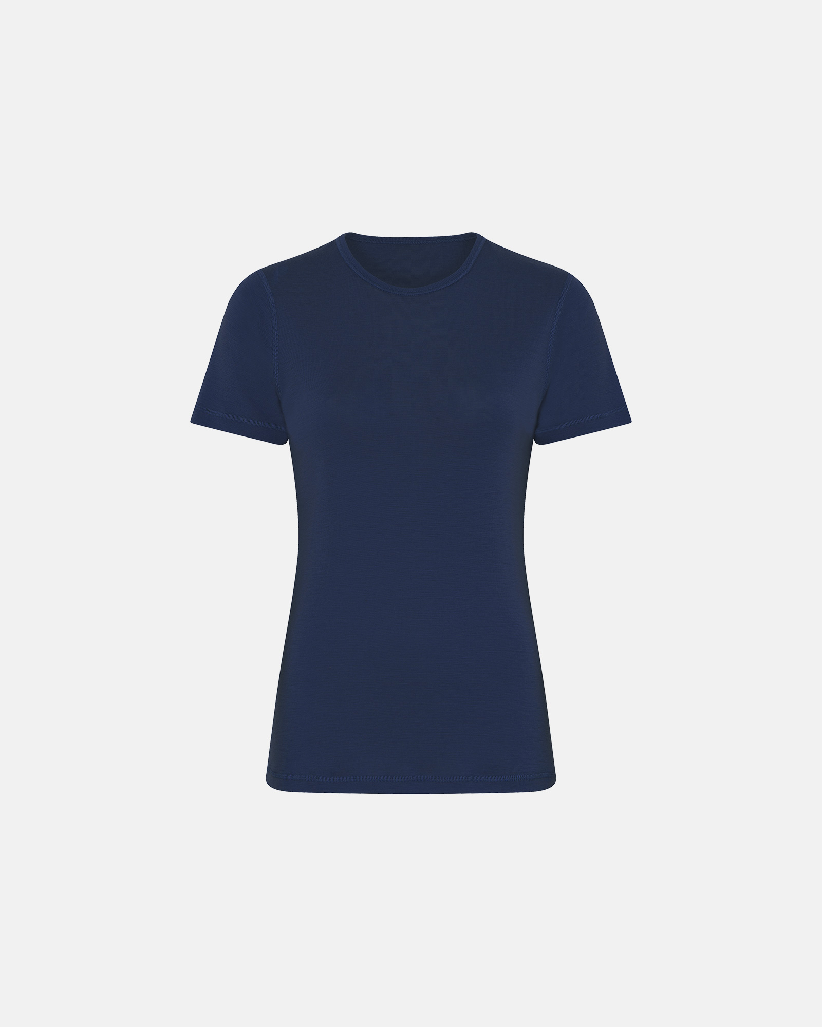 T-skjorte, 100% ull, navy -Dovre Women T-skjorte, 100% ull, navy -Dovre Women