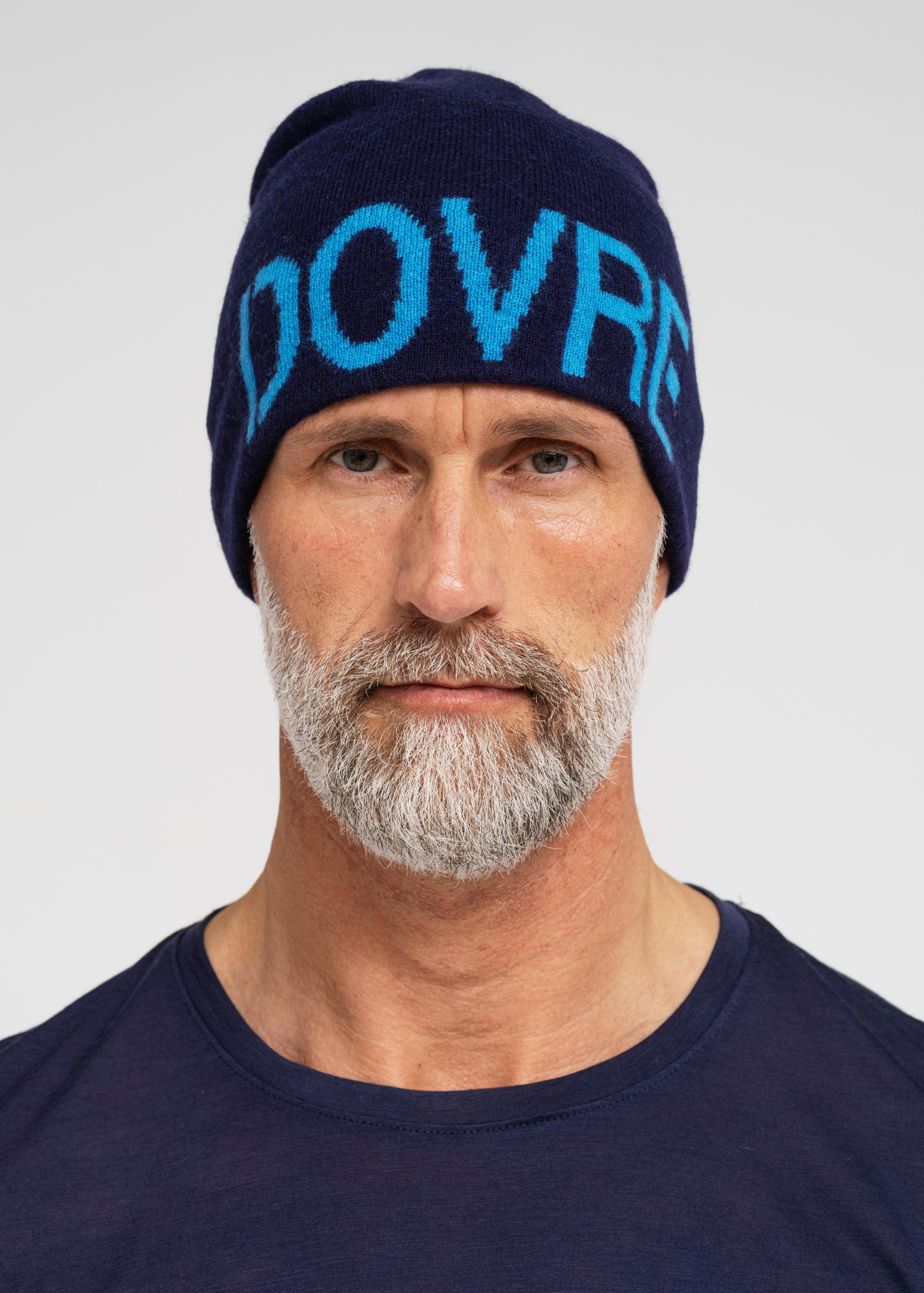Lue, 100% ull, navy -Dovre Lue, 100% ull, navy -Dovre