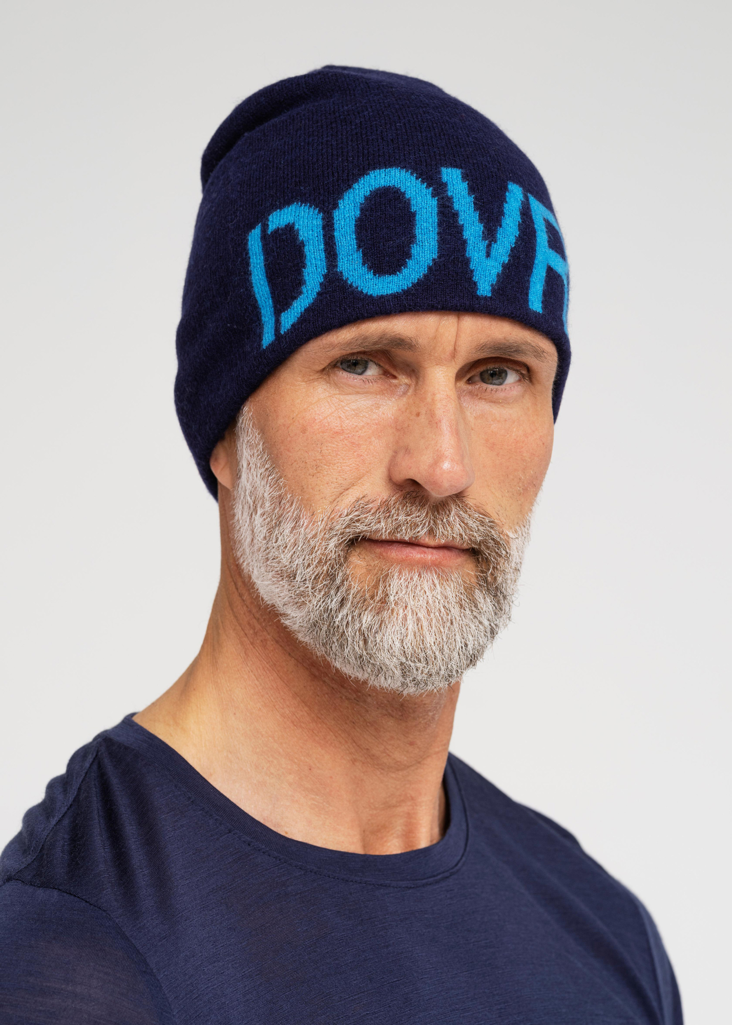 Lue, 100% ull, navy -Dovre Lue, 100% ull, navy -Dovre