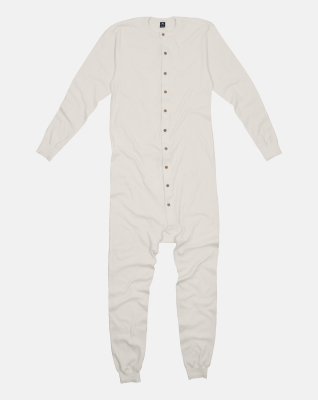 Heldragt, 100% økologisk bomull, hvit -Dovre Heldragt, 100% økologisk bomull, hvit -Dovre