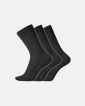 Sokker "ventilated sole", Bomull, 3-pakning, Svart - Dovre