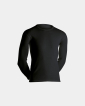 Langermet t-skjorte, 100% merino ull, sort - Dovre