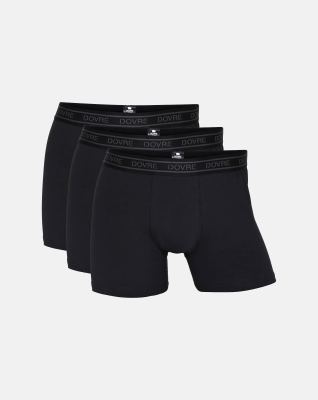 Boxer, Økologisk Bomull, 3-pakning, Svart Boxer, Økologisk Bomull, 3-pakning, Svart