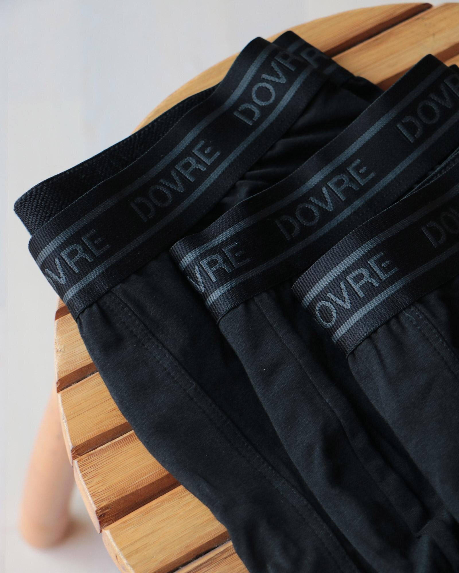 Boxer, Økologisk Bomull, 3-pakning, Svart -Dovre Boxer, Økologisk Bomull, 3-pakning, Svart -Dovre