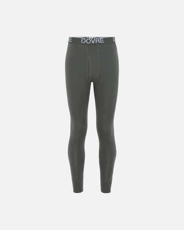 Stillongs, 100% merino ull, grønn -Dovre