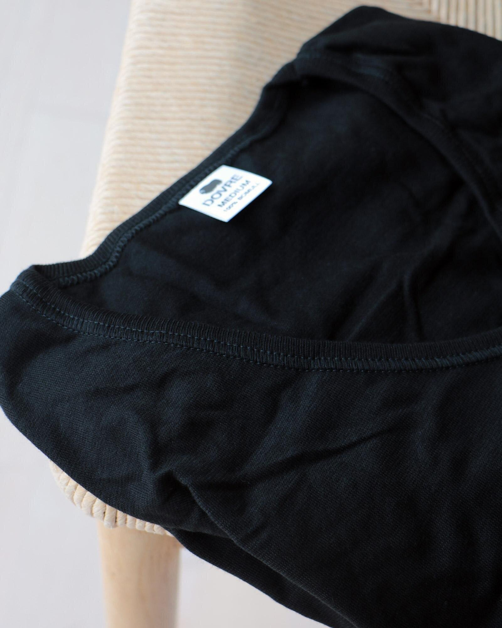 T-Skjorte V-Neck, Økologisk Bomull, Svart -Dovre T-Skjorte V-Neck, Økologisk Bomull, Svart -Dovre