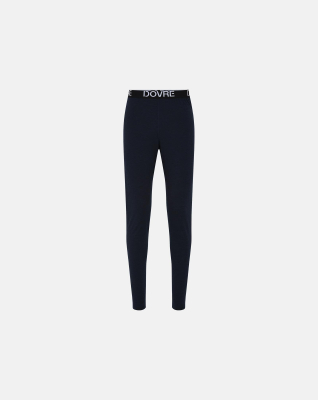 Stillongs, 100% Merino Ull, Navy -Dovre Stillongs, 100% Merino Ull, Navy -Dovre
