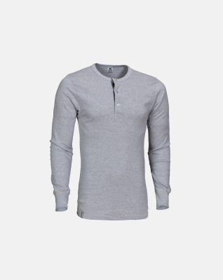 Bestefartrøye Rib, Økologisk Bomull, Lys grå -Dovre Bestefartrøye Rib, Økologisk Bomull, Lys grå -Dovre