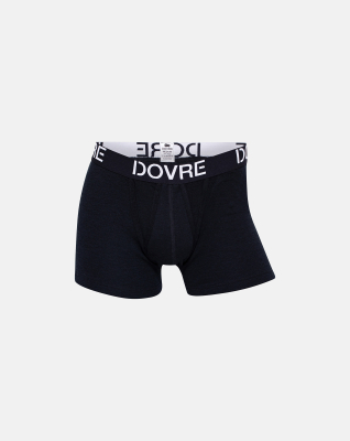 Boxer Gylf, 100% merino ull, Svart Boxer Gylf, 100% merino ull, Svart