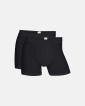 Boxer Gylf 680, Økologisk Bomull, 2-pakning, Svart -Dovre