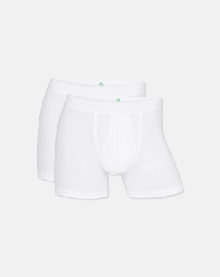 Boxer Gylf 680, Økologisk Bomull, 2-pakning, Hvit -Dovre Boxer Gylf 680, Økologisk Bomull, 2-pakning, Hvit -Dovre