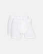 Boxer Gylf 680, Økologisk Bomull, 2-pakning, Hvit - Dovre