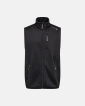 Fleece Vest, Polyester, Svart - Dovre