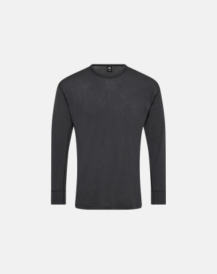 Langermet t-skjorte, 100% merino uld, Grå -Dovre Langermet t-skjorte, 100% merino uld, Grå -Dovre