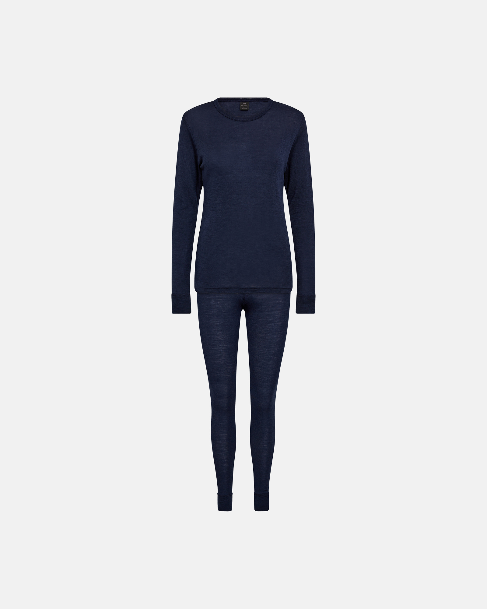 Lange untertøysett, 100% merino ull, Navy -Dovre Women Lange untertøysett, 100% merino ull, Navy -Dovre Women