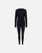 Lange untertøysett, 100% merino ull, Sort - Dovre Women
