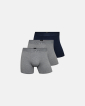 Boxer, Bambus, 3-pakning, Flerfarget -Dovre