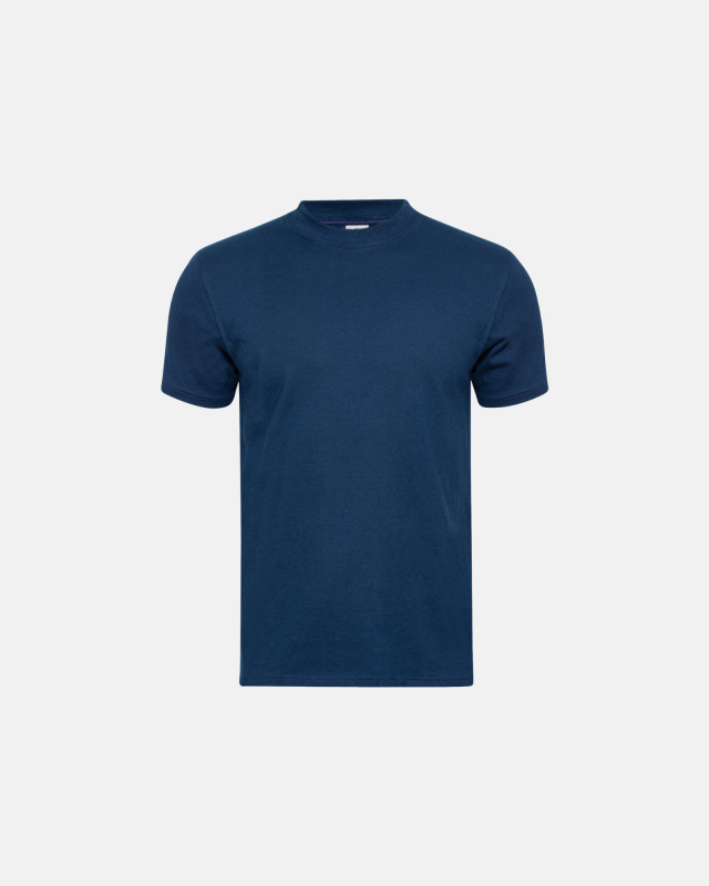 T-Skjorte O-Neck Jersey, Økologisk Bomull, Navy -Dovre