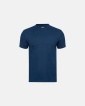 T-Skjorte O-Neck Jersey, Økologisk Bomull, Navy -Dovre