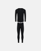 Pyjamassett, 100% ull, Svart - Dovre