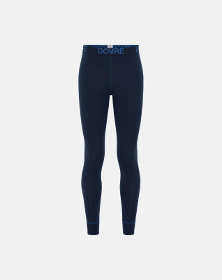 Stillongs, 100% økologisk ull, marine Stillongs, 100% økologisk ull, marine