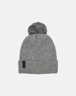 Lue, 100% merino ull, grå Lue, 100% merino ull, grå