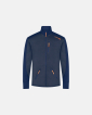 Jakke "midlayer", 100% ull, Navy - Dovre
